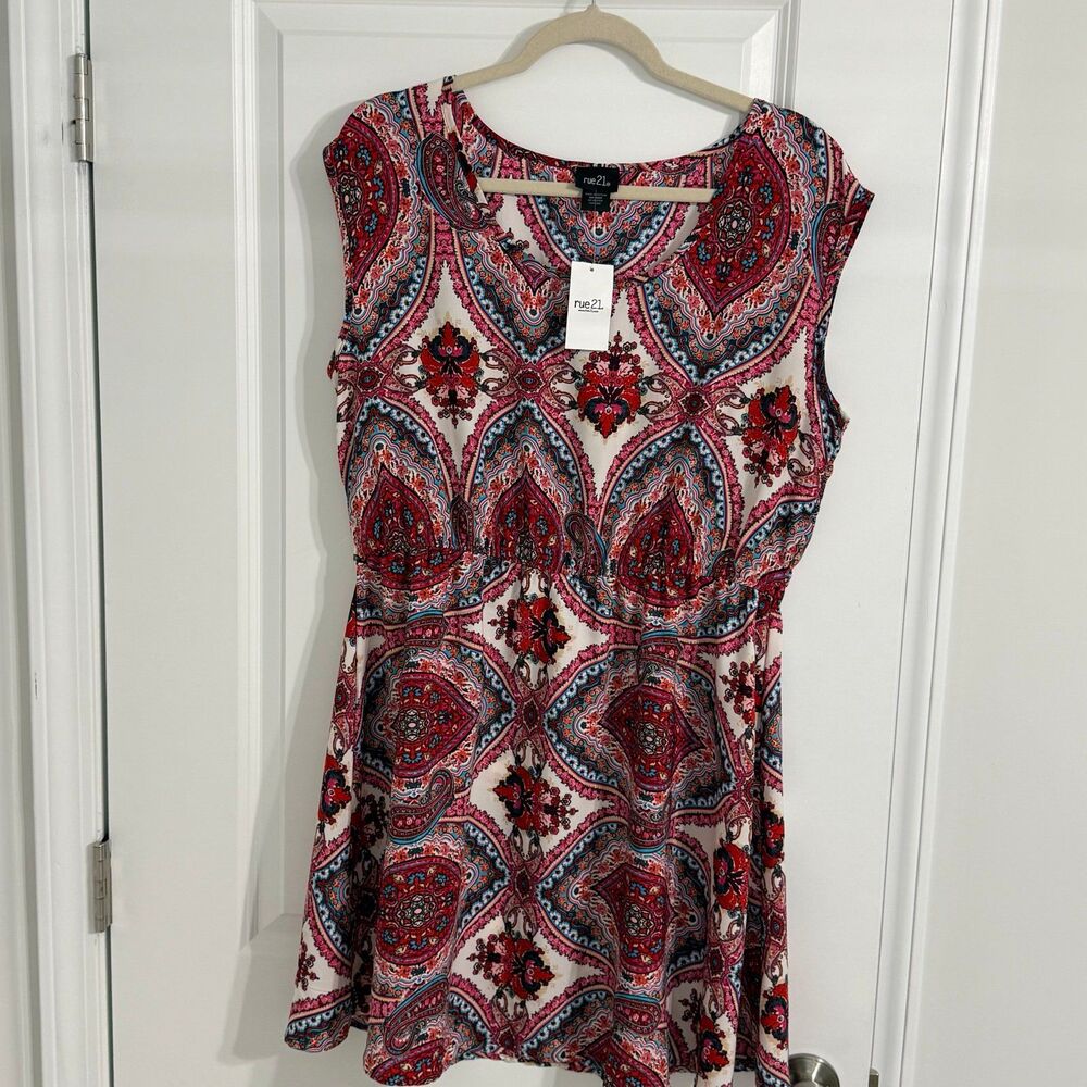 rue21 Sleeveless Dress with Elastic Waist | Size XL | New With Tags